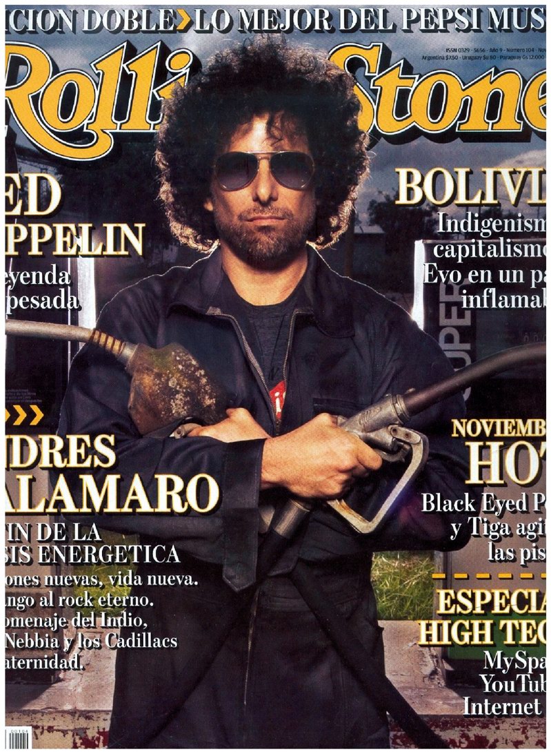 Calamaro Rolling Stone 2006