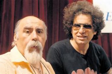 calamaro y juanjo dominguez
