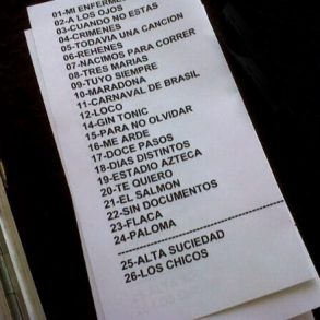 calamaro repertorios 2013